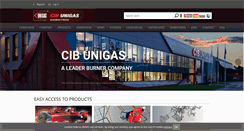 Desktop Screenshot of cibunigas.it